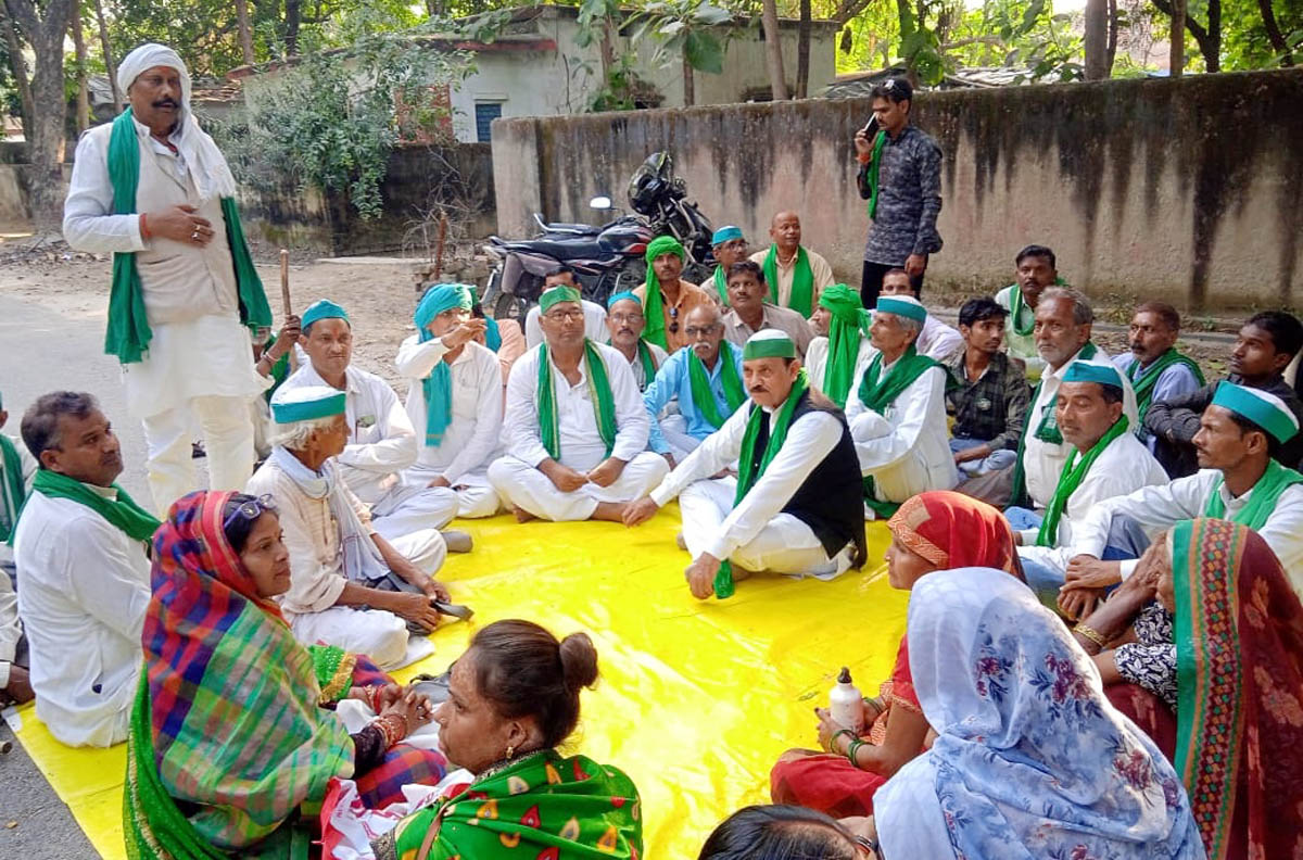 डीएपी खाद किल्लत पर भाकियू टिकैत गुट ने जताई नाराजगी