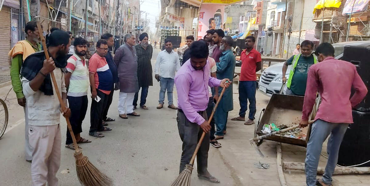 पानी के टैंकर खड़े करवाने के साथ चूने का रेखांकन कराने की दी हिदायत