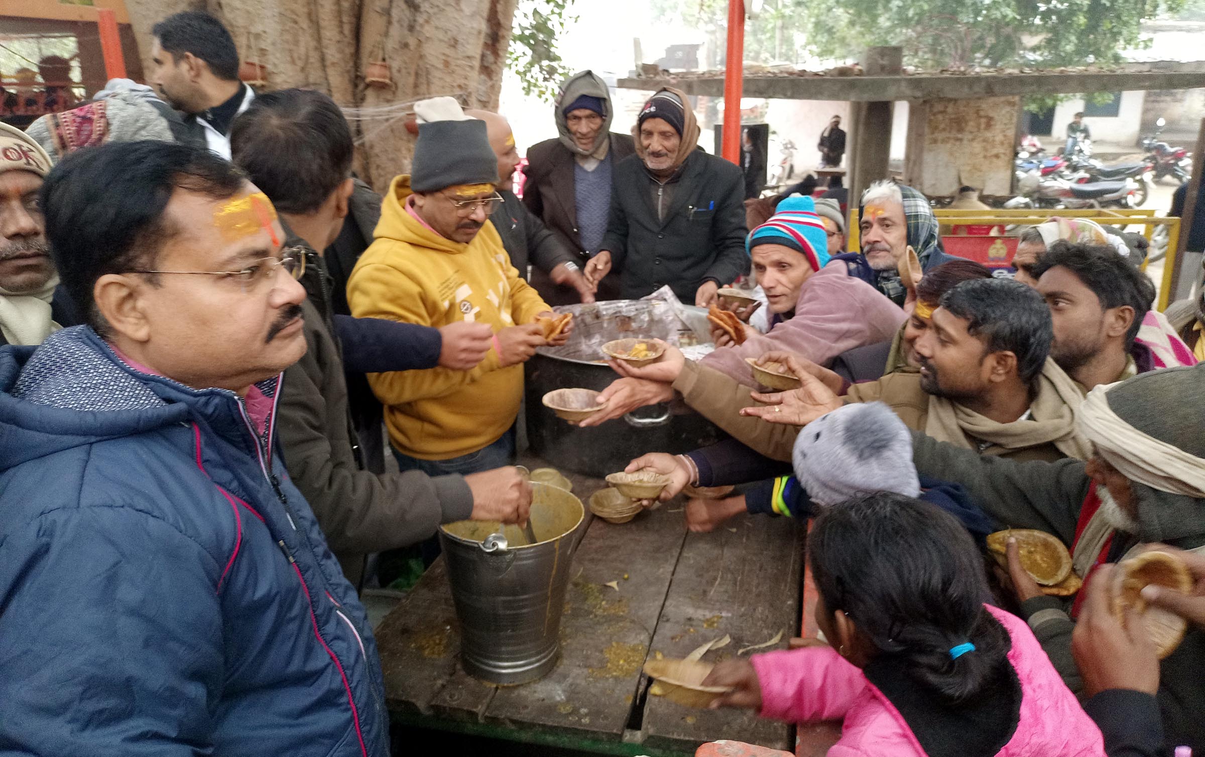 संगीत में सुंदरकांड व भंडारे में उमड़े श्रद्धालु, प्रथम मंगलवार पर हुआ वार्षिकोत्सव