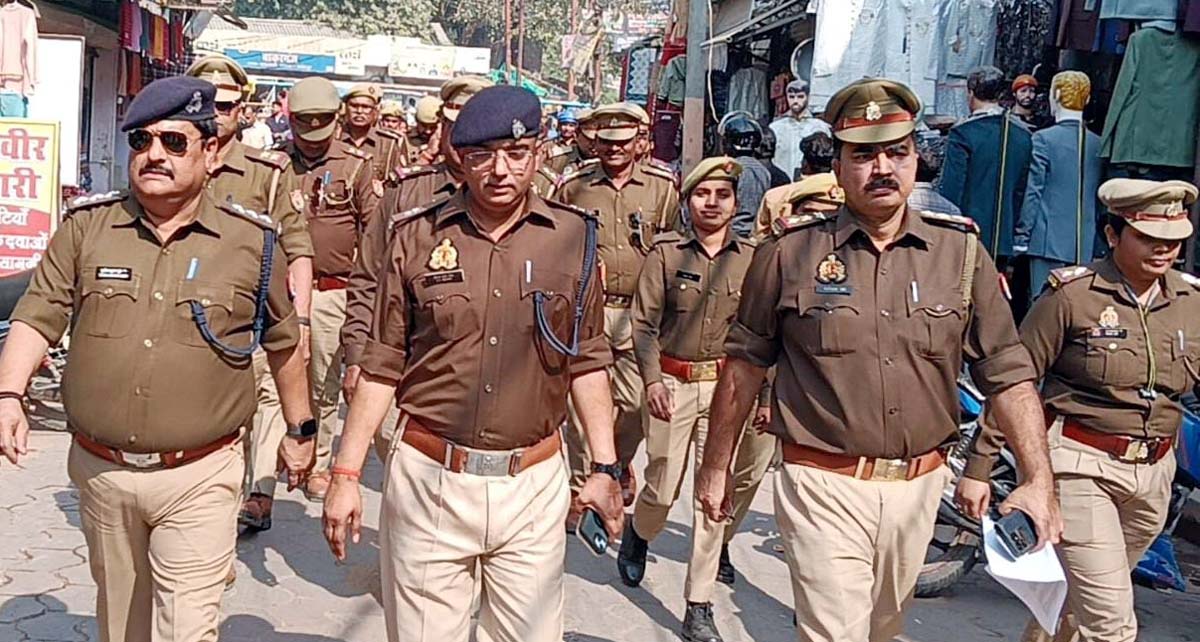 जिले में रूट डायवर्जन प्लान तैयार, प्रमुख चैराहों पर पुलिस मुस्तैद